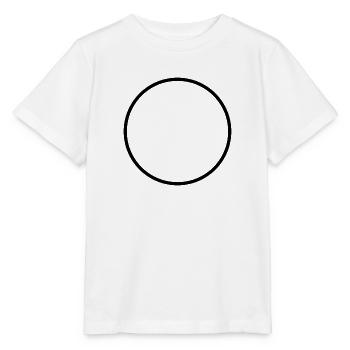 Simple Circle - Stanley/Stella MINI CREATOR Kids’ T-Shirt - white - Front - Maike (125cm)
