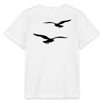 fliegende moewen vogel urlaub - Stanley/Stella Kinder T-Shirt MINI CREATOR  - Weiß - Vorne - Maike (125cm)