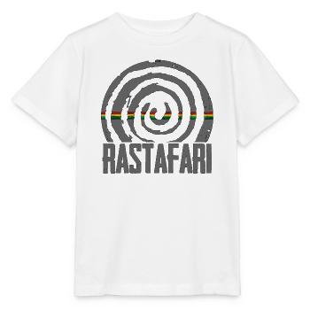 Reggae Rastafari - Stanley/Stella Kinder T-Shirt MINI CREATOR  - Weiß - Vorne - Maike (125cm)