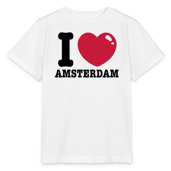 amsterdam - T-shirt bio MINI CREATOR Stanley/Stella Enfant - blanc - Devant - Maike (125cm)