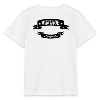 vintage - Stanley/Stella MINI CREATOR Kids’ T-Shirt - white - Front - Maike (125cm)