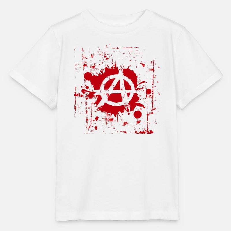 l'anarchie - T-shirt bio MINI CREATOR Stanley/Stella Enfant - blanc