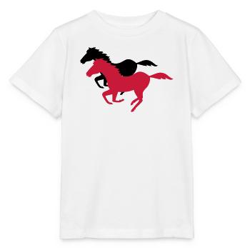 horse - Stanley/Stella MINI CREATOR Kids’ T-Shirt - white - Front - Maike (125cm)