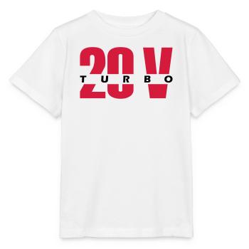 20V turbo - T-shirt bio MINI CREATOR Stanley/Stella Enfant - blanc - Devant - Maike (125cm)