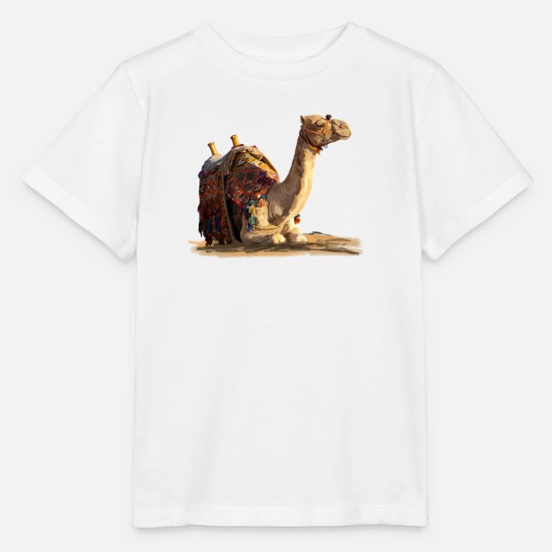 Camel - T-shirt bio MINI CREATOR Stanley/Stella Enfant - blanc