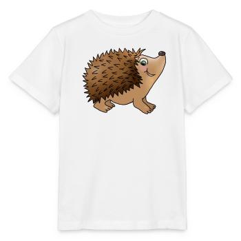 Freundlicher Igel - Stanley/Stella Kinder T-Shirt MINI CREATOR  - Weiß - Vorne - Maike (125cm)