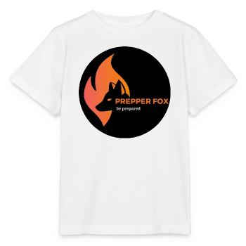 logo transparent - T-shirt bio MINI CREATOR Stanley/Stella Enfant - blanc - Devant - Maike (125cm)