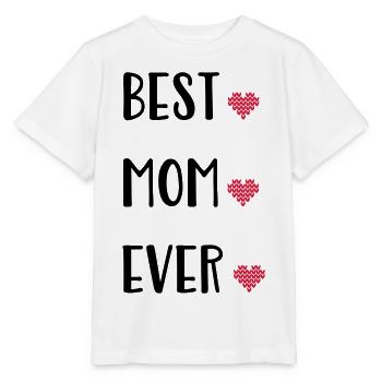 Mutter - Stanley/Stella Kinder T-Shirt MINI CREATOR  - Weiß - Vorne - Maike (125cm)