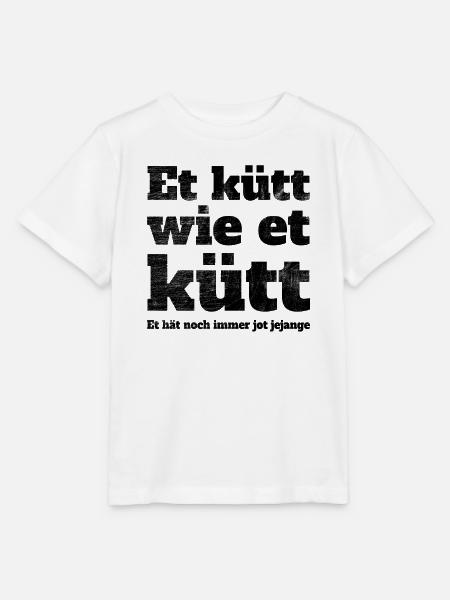 Köln Et Kütt Wie Et Kütt Kölner Grundgesetz Kölsch - Stanley/Stella Kinder T-Shirt MINI CREATOR - Weiß
