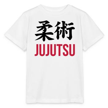Jiu Jitsu / Jujutsu / Jiujitsu / Art Martial - T-shirt bio MINI CREATOR Stanley/Stella Enfant - blanc - Devant - Maike (125cm)