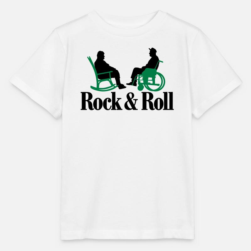 Rock n Roll 2clr New - T-shirt bio MINI CREATOR Stanley/Stella Enfant - blanc