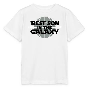 Best Son In The Galaxy - Stanley/Stella Kinder T-Shirt MINI CREATOR  - Weiß - Vorne - Maike (125cm)