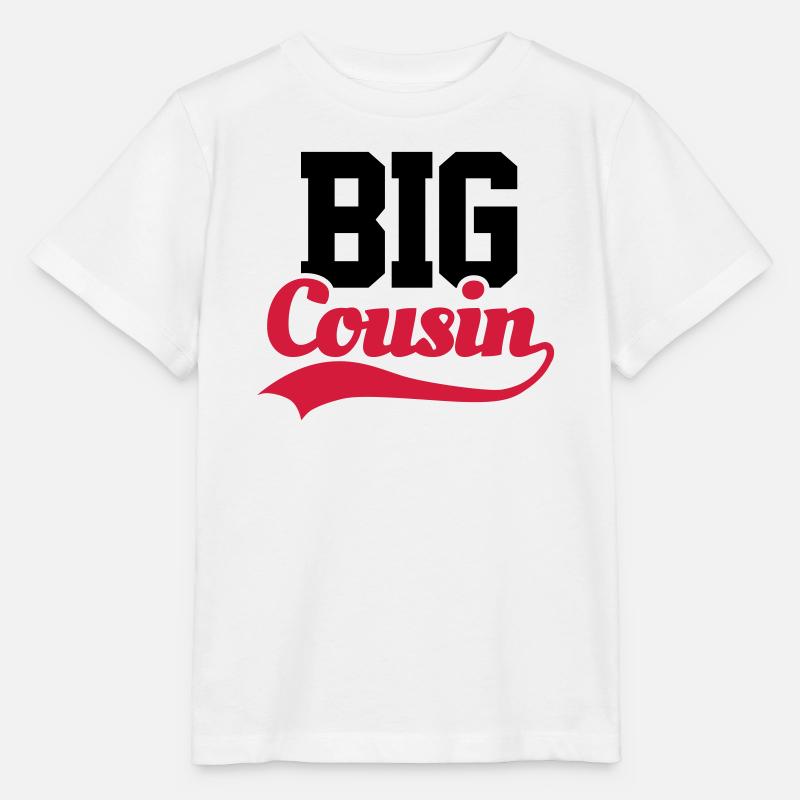 Big Cousin - Stanley/Stella Kinder T-Shirt MINI CREATOR  - Weiß