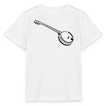 banjo - T-shirt bio MINI CREATOR Stanley/Stella Enfant - blanc - Devant - Maike (125cm)