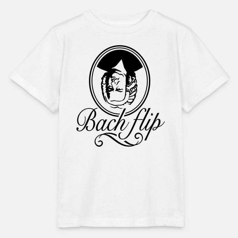 Bach Flip - T-shirt bio MINI CREATOR Stanley/Stella Enfant - blanc