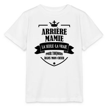Arrière Mamie Mamy Grand-Mère Grand Mere - Stanley/Stella MINI CREATOR Kids’ T-Shirt - white - Front - Maike (125cm)