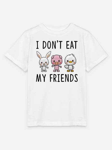 Entzückendes Bauernhoftier Cartoon Trio - Stanley/Stella Kinder T-Shirt MINI CREATOR - Weiß