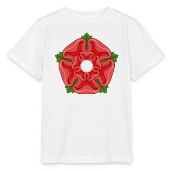 Red Rose of Lancaster Lancashire - Stanley/Stella MINI CREATOR Kids’ T-Shirt - white - Front - Maike (125cm)