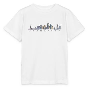 Frankfurt Skyline Marathon - Stanley/Stella Kinder T-Shirt MINI CREATOR  - Weiß - Vorne - Maike (125cm)