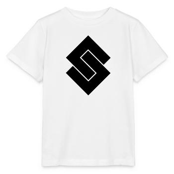 Logo S - T-shirt bio MINI CREATOR Stanley/Stella Enfant - blanc - Devant - Maike (125cm)