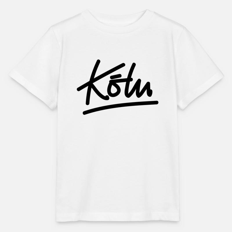 Cologne - écriture - T-shirt bio MINI CREATOR Stanley/Stella Enfant - blanc