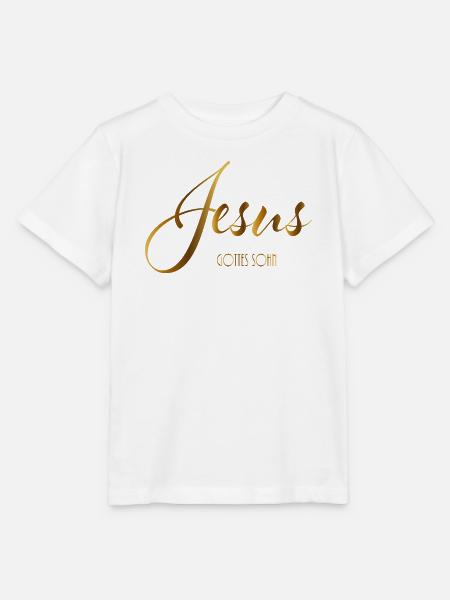 Jesus Gottes Sohn - Stanley/Stella Kinder T-Shirt MINI CREATOR  - Weiß