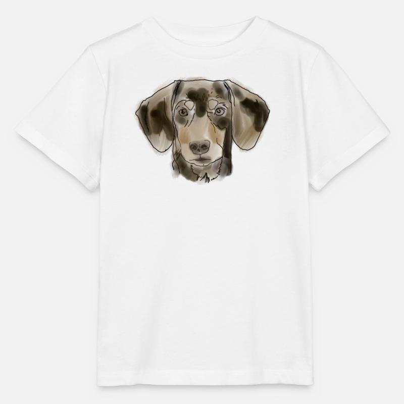 Dackel - Stanley/Stella Kinder T-Shirt MINI CREATOR  - Weiß