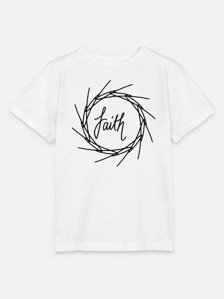 Faith - Stanley/Stella Kinder T-Shirt MINI CREATOR - Weiß