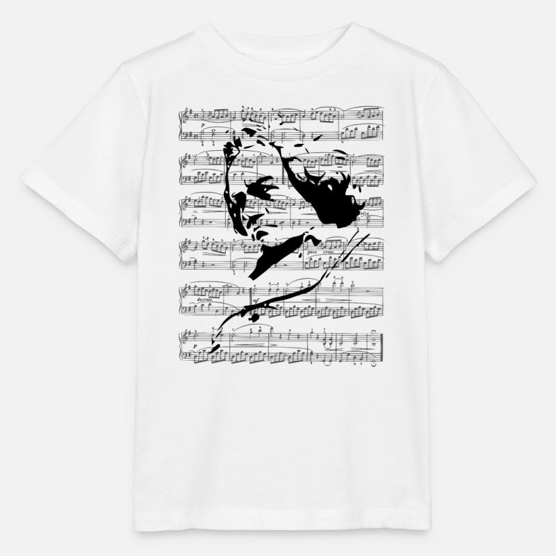 Beethoven - T-shirt bio MINI CREATOR Stanley/Stella Enfant - blanc