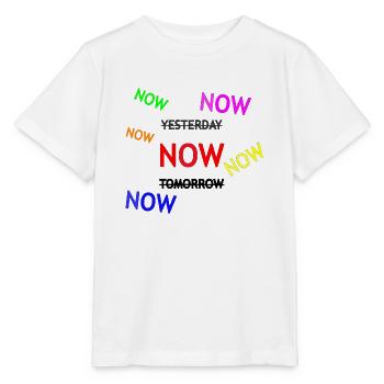 Dynamic Reminder Text Illustration - Stanley/Stella MINI CREATOR Kids’ T-Shirt - white - Front - Maike (125cm)