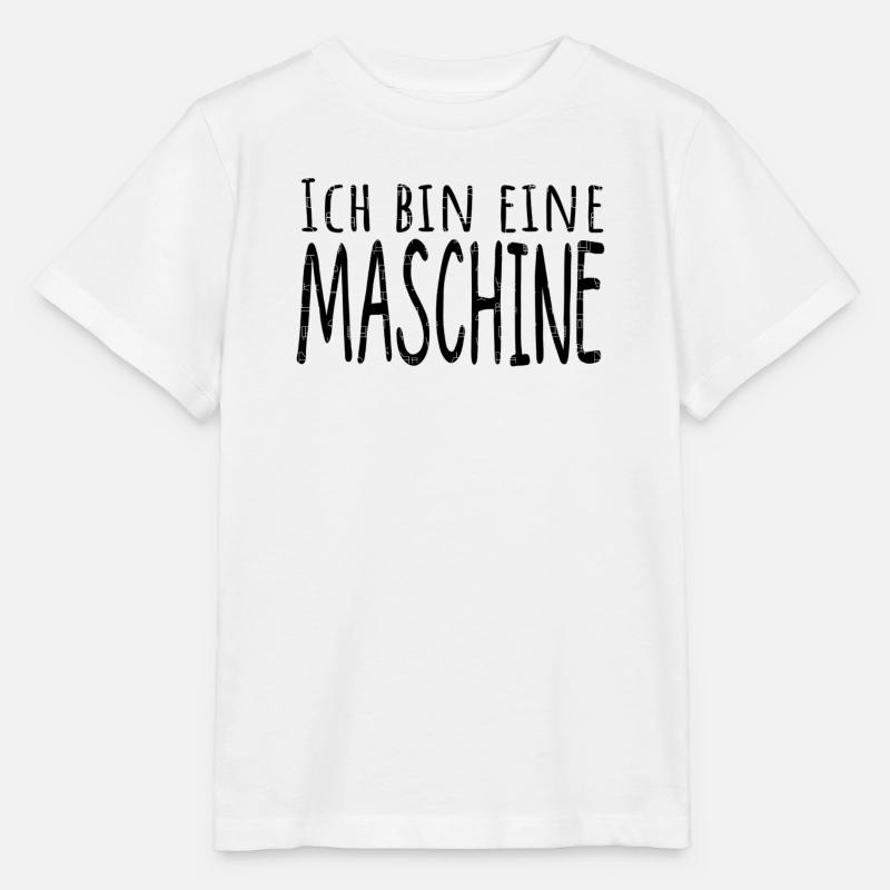 maschine - Stanley/Stella Kinder T-Shirt MINI CREATOR  - Weiß