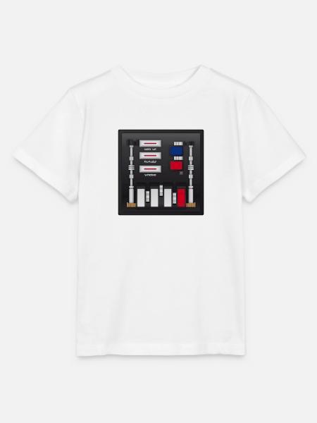 Vader Box - Stanley/Stella Kinder T-Shirt MINI CREATOR - Weiß