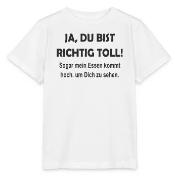 lustiger Spruch lustige Sprüche Humor Maske Idee - Stanley/Stella Kinder T-Shirt MINI CREATOR  - Weiß - Vorne - Maike (125cm)