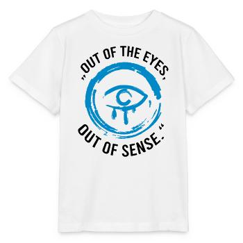 Hors des yeux, hors de sens - T-shirt bio MINI CREATOR Stanley/Stella Enfant - blanc - Devant - Maike (125cm)
