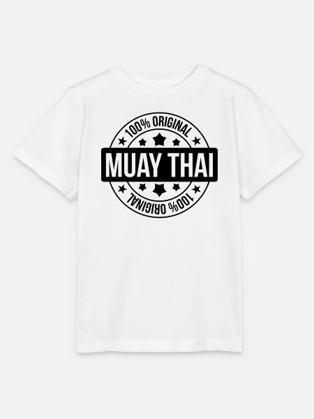 Muay-Thai - Thai-Boxen - Stanley/Stella Kinder T-Shirt MINI CREATOR - Weiß