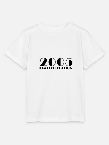 2005 Limited Edition Logo - Stanley/Stella Kinder T-Shirt MINI CREATOR  - Weiß