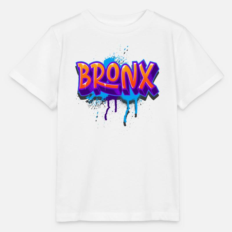 Graffiti du Bronx - T-shirt bio MINI CREATOR Stanley/Stella Enfant - blanc