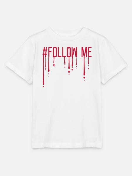 Blut Tropfen Follow - Stanley/Stella Kinder T-Shirt MINI CREATOR - Weiß