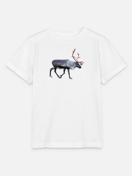 Rentier - Stanley/Stella Kinder T-Shirt MINI CREATOR - Weiß