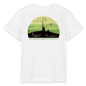 Harz Style - Harz Mountains - Wir lieben den Harz - Stanley/Stella Kinder T-Shirt MINI CREATOR  - Weiß - Vorne - Maike (125cm)