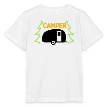 Camper - Urlaubsreif - Stanley/Stella Kinder T-Shirt MINI CREATOR  - Weiß - Vorne - Maike (125cm)