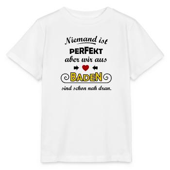 Baden - Stanley/Stella Kinder T-Shirt MINI CREATOR  - Weiß - Vorne - Maike (125cm)
