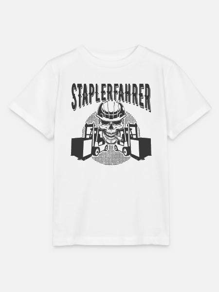 Staplerfahrer - Stanley/Stella Kinder T-Shirt MINI CREATOR  - Weiß