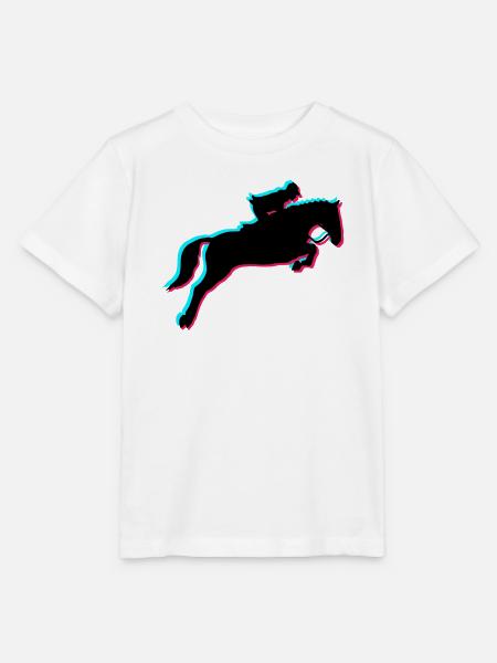 Pferde-Reiten - Stanley/Stella Kinder T-Shirt MINI CREATOR - Weiß