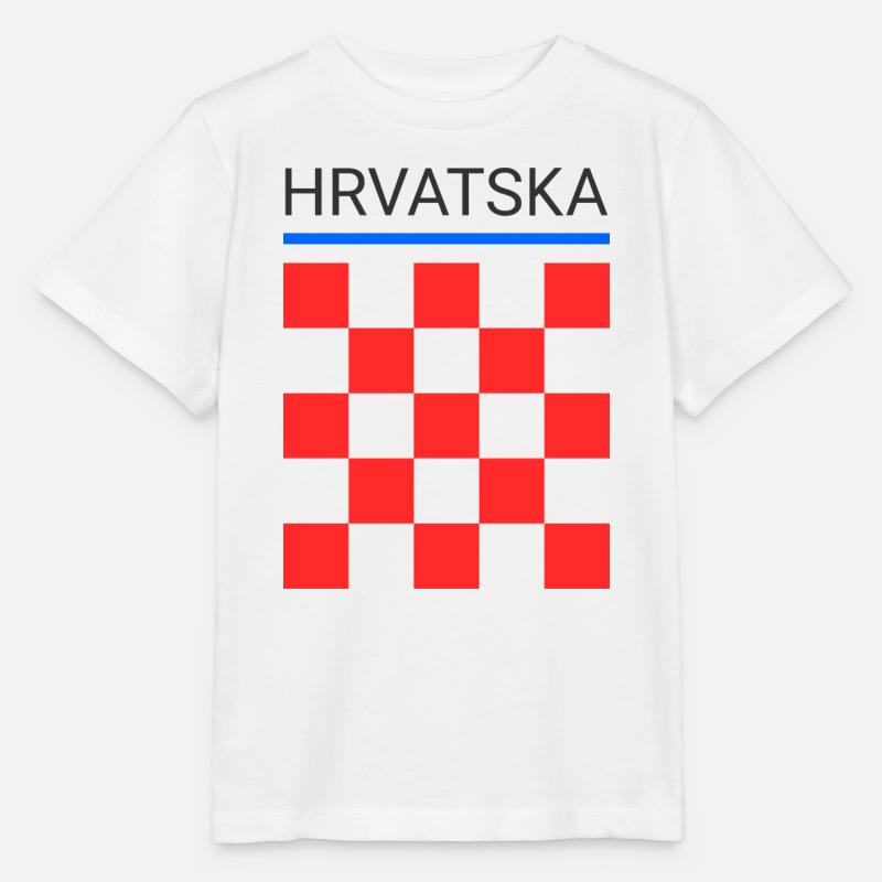 Hrvatska - Stanley/Stella Kinder T-Shirt MINI CREATOR  - Weiß