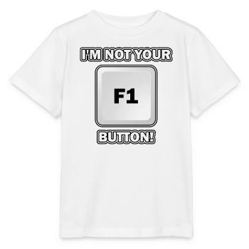 I'm not your key - Stanley/Stella MINI CREATOR Kids’ T-Shirt - white - Front - Maike (125cm)
