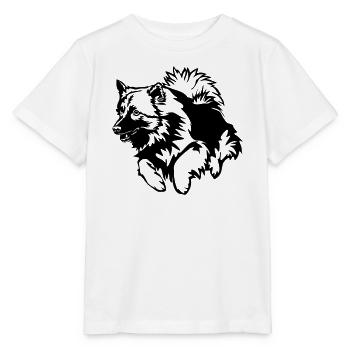 Wolfsspitz - Stanley/Stella MINI CREATOR Kids’ T-Shirt - white - Front - Maike (125cm)