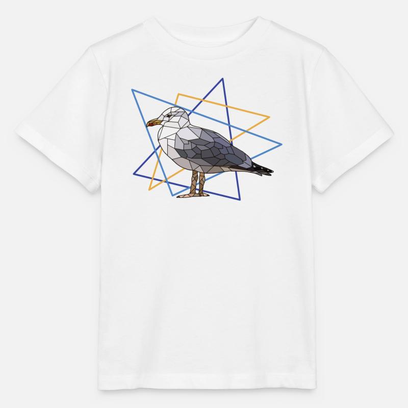Möwe - Stanley/Stella Kinder T-Shirt MINI CREATOR  - Weiß