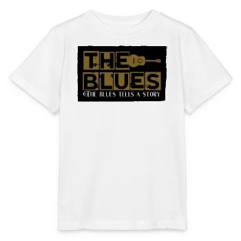 the blues - Stanley/Stella MINI CREATOR Kids’ T-Shirt - white - Front - Maike (125cm)