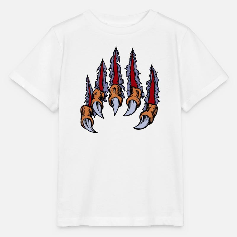 Animaux Griffes - T-shirt bio MINI CREATOR Stanley/Stella Enfant - blanc